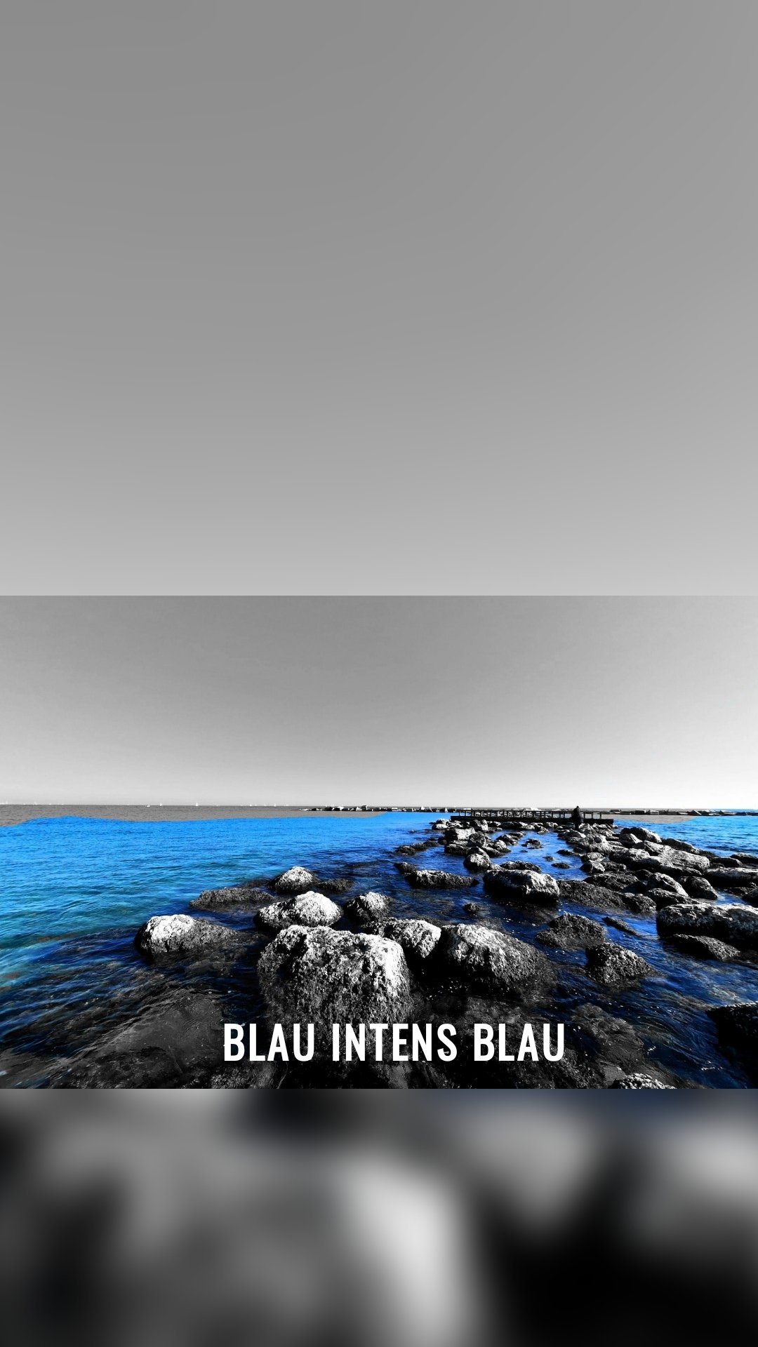 blau intens blau