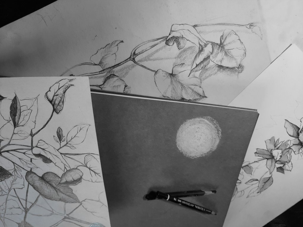 Nota y boceto de un día en el&nbsp;Camino.